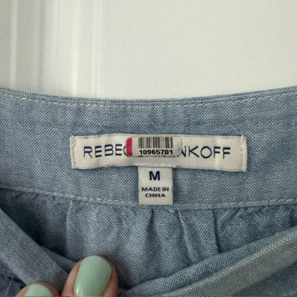 Rebecca Minkoff Chambray Maxi Sundress M - Picture 3 of 3